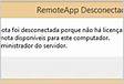 Erro fatal do LibreOffice RDP